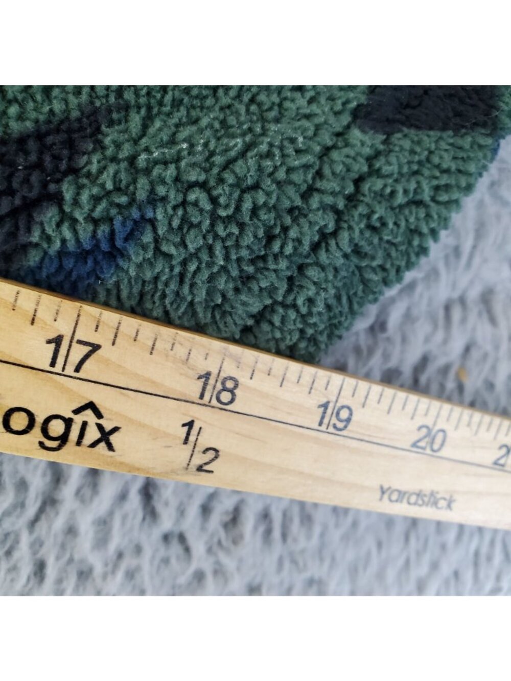 Sweater Womens 2XL Green Aztec Pattern Polyester Hooded Relaxed Fit Warm - Picture 5 of 8